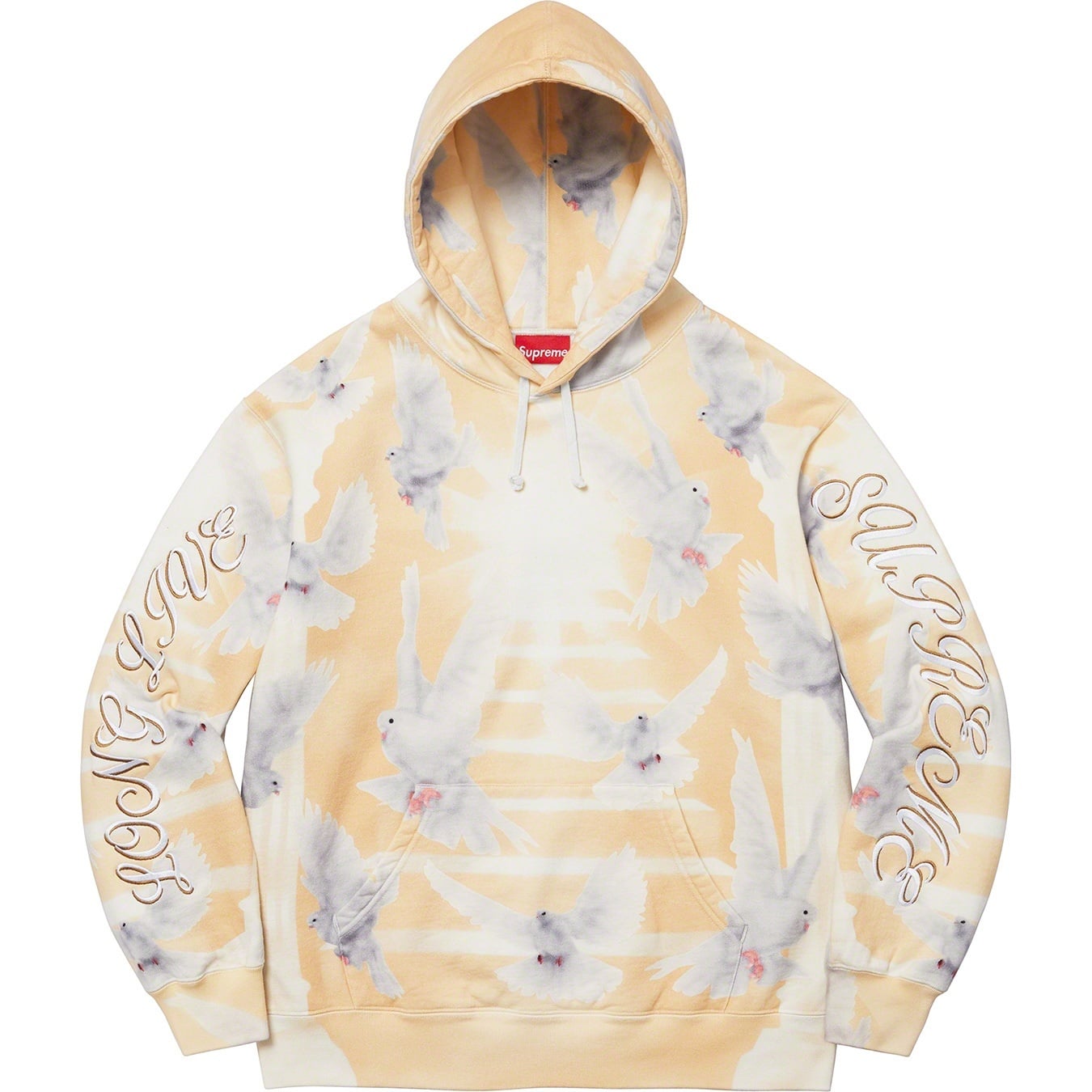 Doves Hooded Sweatshirt view 2